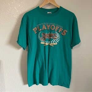Vintage 2006 Pacific Coast League Playoffs MLB Baseball Tucson Sidewinders Shirt